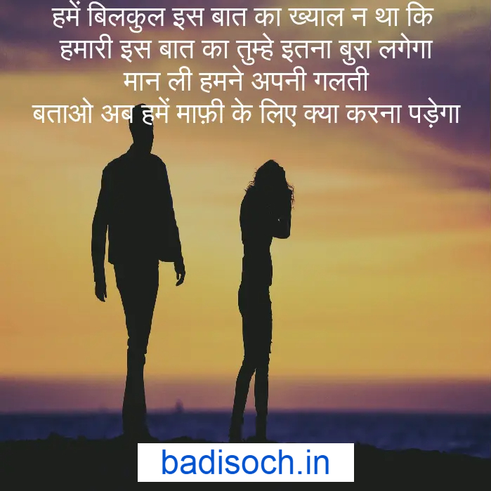 sorry friend quotes in hindi
