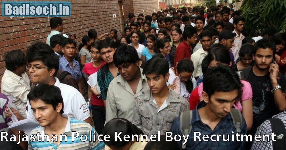 Rajasthan Police Kennel Boy Recruitment