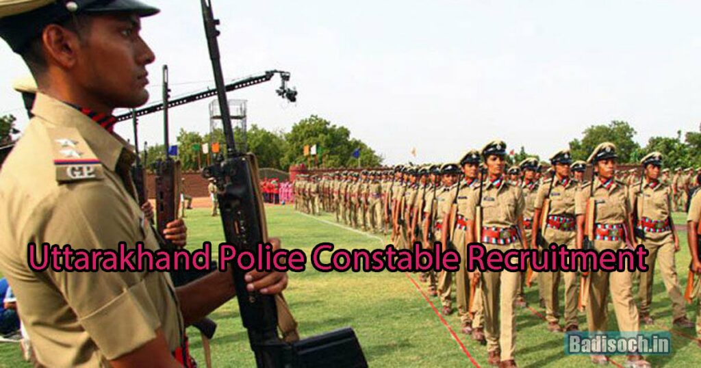 Uttarakhand Police Constable Recruitment