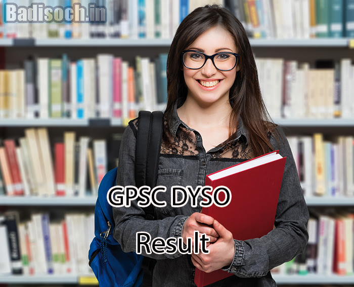 GPSC DYSO Result