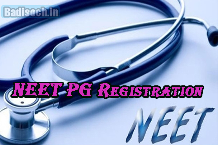 NEET PG Registration