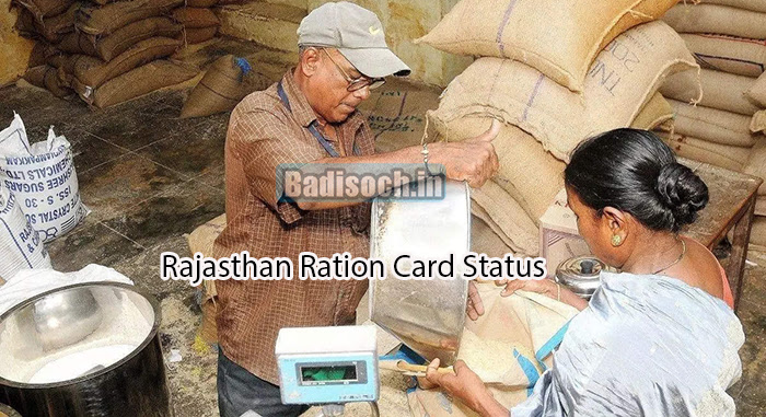 Rajasthan Ration Card Status
