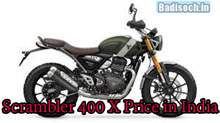 Scrambler 400 X Price in India