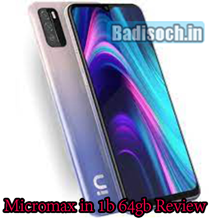 Micromax in 1b 64gb Review