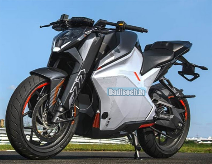 New Ultraviolette electric motorcycle