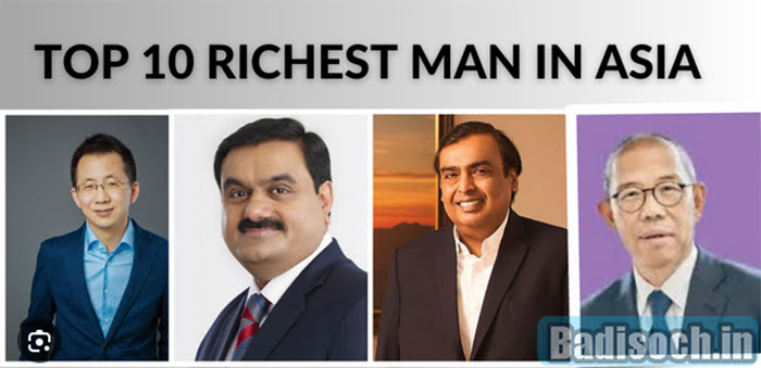 Richest Man In Asia 2023 Top 10 List