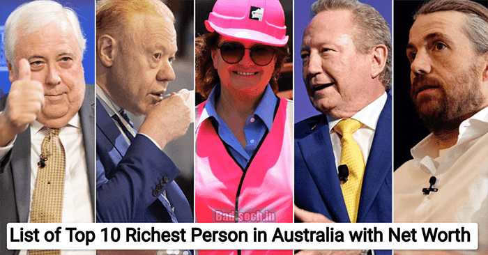 Richest Man In Australia