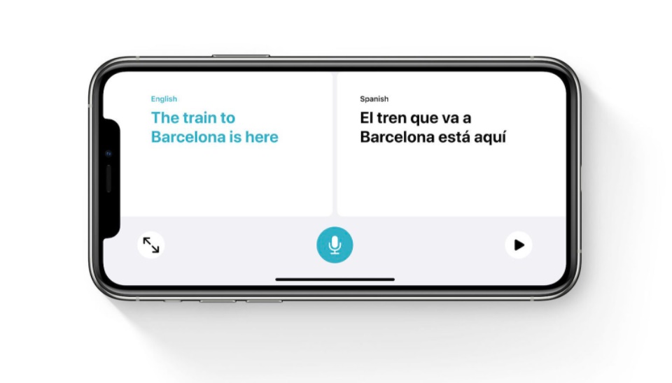 Forget Google Translate, Apple now has its own app. 