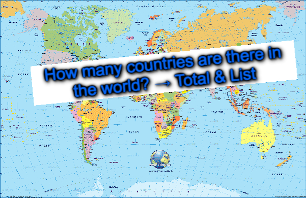How many countries are there