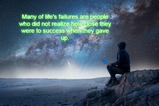 Successful Person About Life Failure