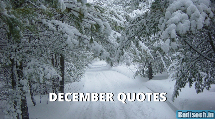 December quotes