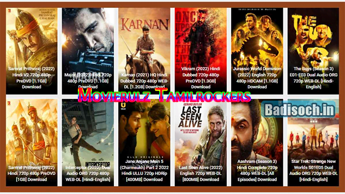 Movierulz Tamilrockers 2023 Download Latest Telugu, Bollywood & Hollywood  Dubbed Movies - बड़ी सोच
