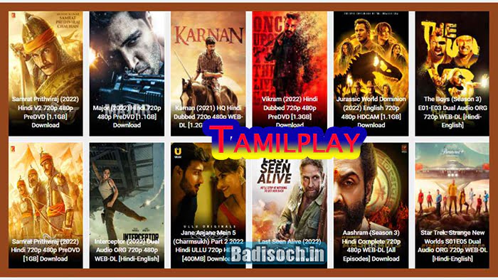 Tamilplay 2023 Download New Tamil, Telgu, Bollywood, Hollywood, Hindi  Latest Hd 480p, 720p, 1080p Movies - बड़ी सोच