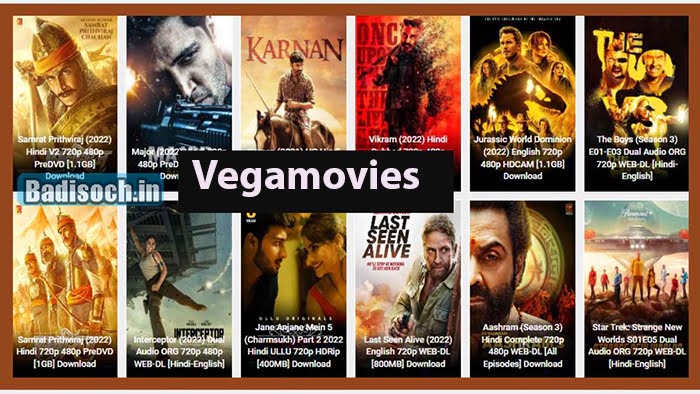 Vegamovies 2023 Download Latest Hollywood, Bollywood, Telugu, Tamil, Hindi  Dubbed, South Movies HD 1080P - बड़ी सोच