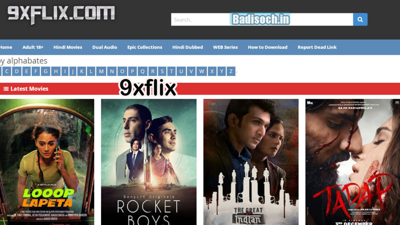 9xflix 2023 Latest HD Bollywood, Hollywood & Web Series Free Movie Free  Download  - बड़ी सोच