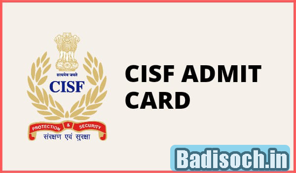 CISF-Admit-card