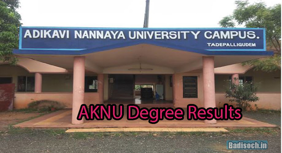 AKNU Degree Results