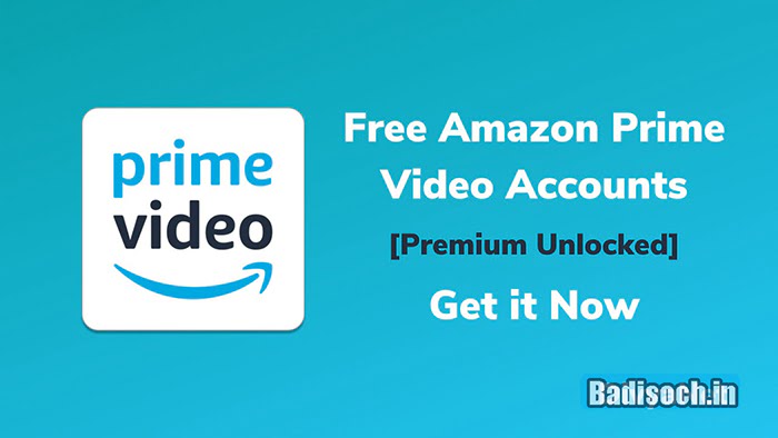 Free Amazon Premium Prime Accounts 2023
