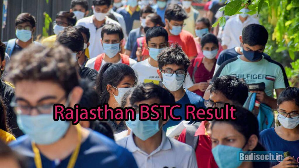 Rajasthan BSTC Result 2024 Direct Link For Cut Off Marks Merit List