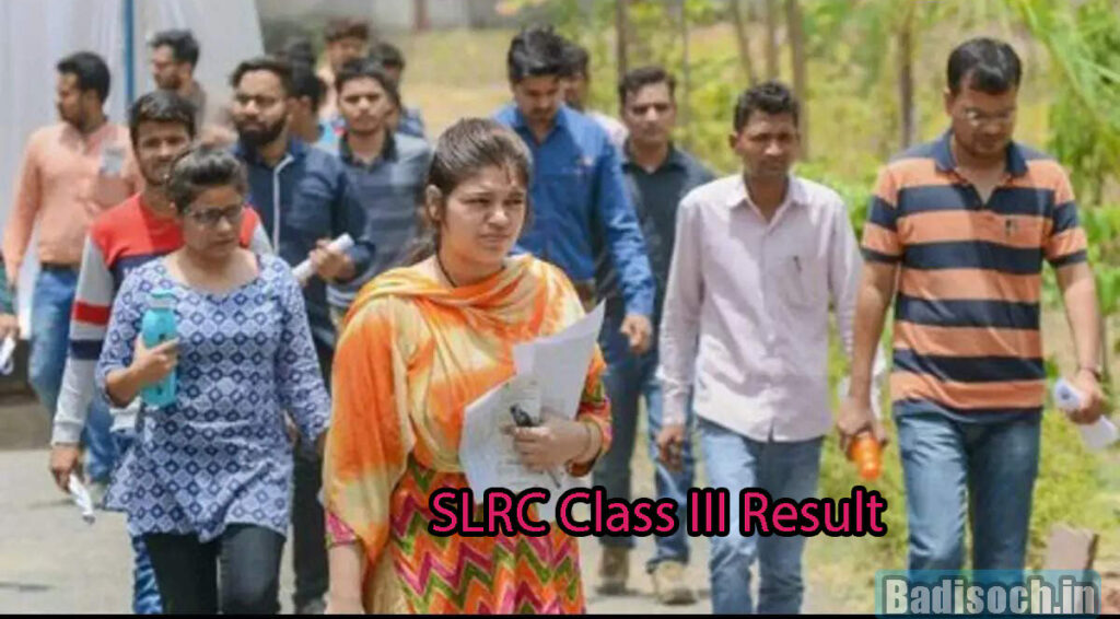 SLRC Class III Result