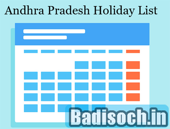 AP General Holidays 2024, Check list of Badisoch