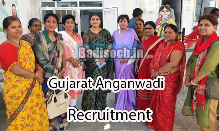 Gujarat Anganwadi Recruitment