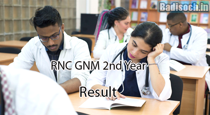 RNC GNM 2nd Year Result