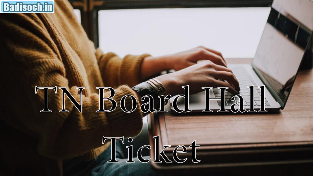 TN Board Hall Ticket
