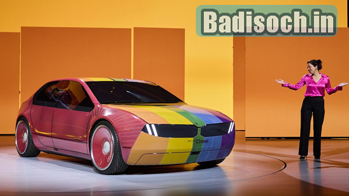 BMW CES 2023 Color Changing Car BMW introduced color changing i-Vision Dee concept electric car at CES 2023, read report