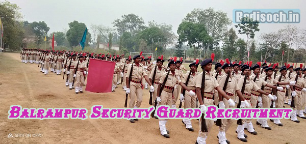 Balrampur Security Guard Recruitment