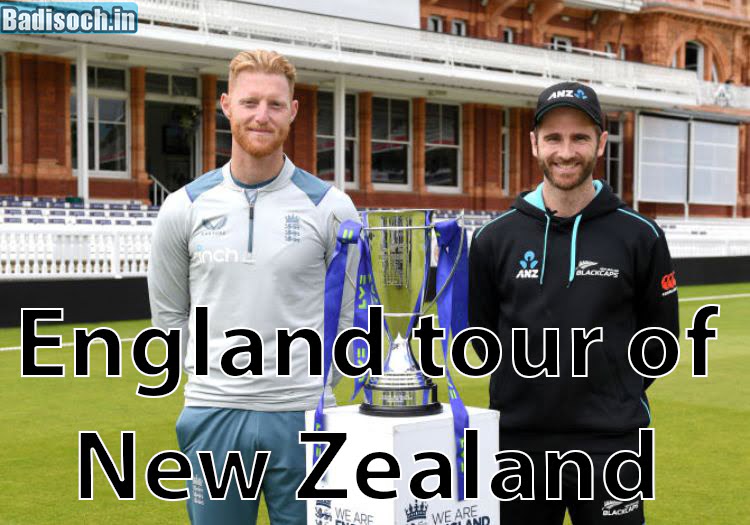 England tour of New Zealand