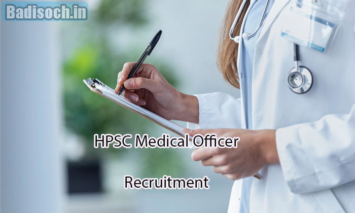 HPSC Medical Officer Recruitment 