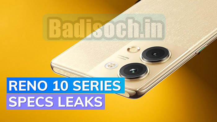 OPPO Reno 10 series specifications leaked