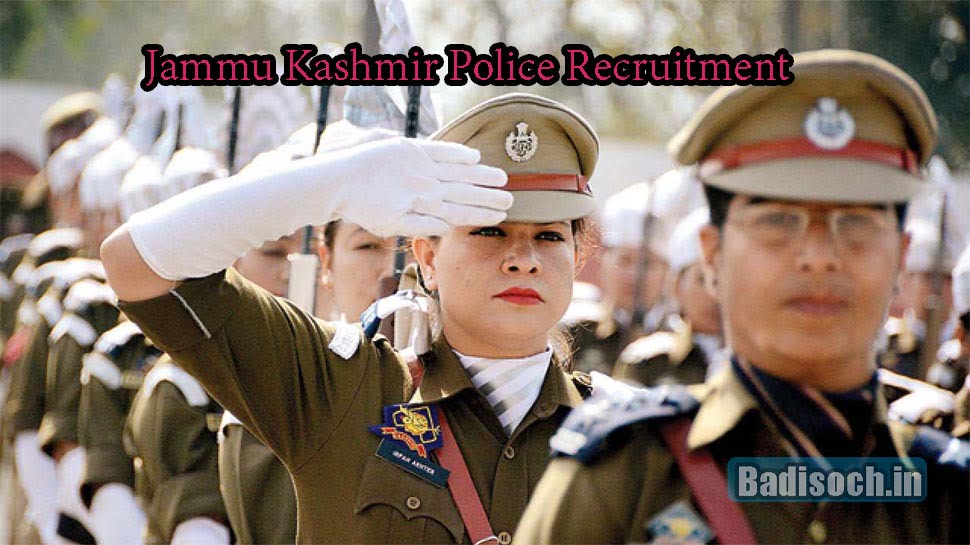 Jammu Kashmir Police Recruitment