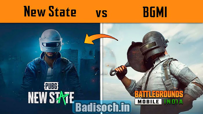 BGMI vs PUBG New State Mobile