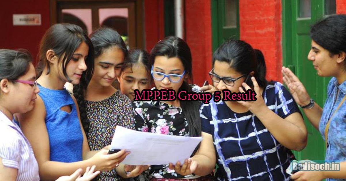 MPPEB Group 5 Result