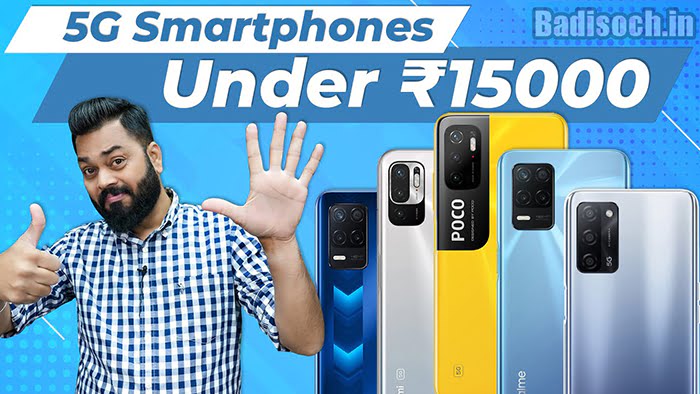 Best 5G Mobile Phones Under 15000 Price List In India