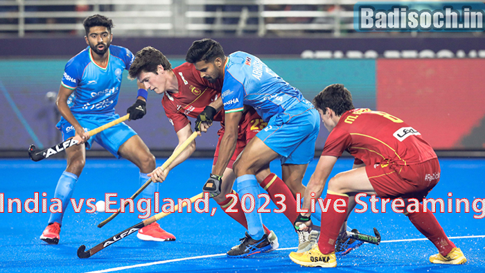 India vs England, 2023 Live Streaming