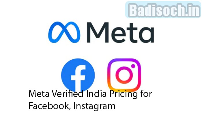 Meta Verified India Pricing for Facebook, Instagram Blue Tick