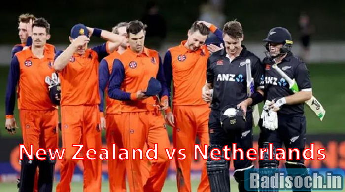 New Zealand vs Netherlands 2023 Live Streaming