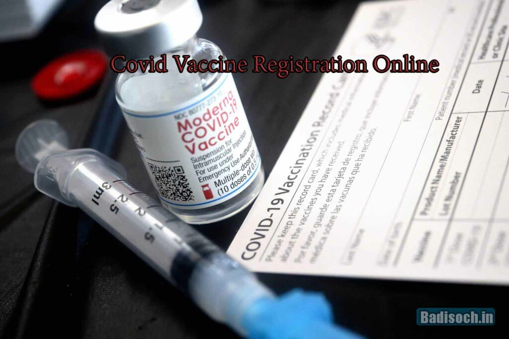 Covid Vaccine Registration Online
