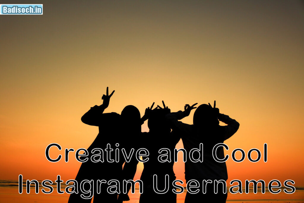 100+ Creative and Cool Instagram Usernames 2024 Badisoch