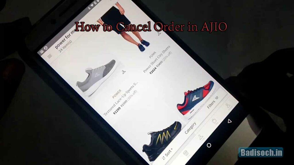 How to Cancel Order in AJIO