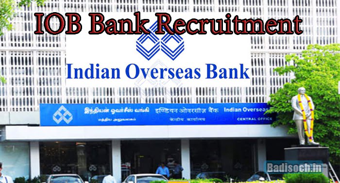 IOB Bank Recruitment