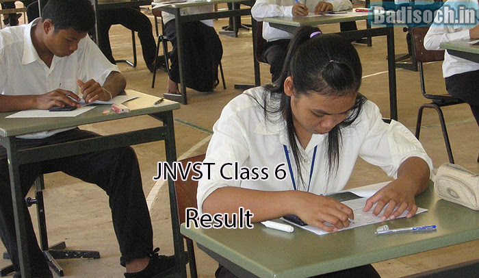 JNVST Class 6 Result