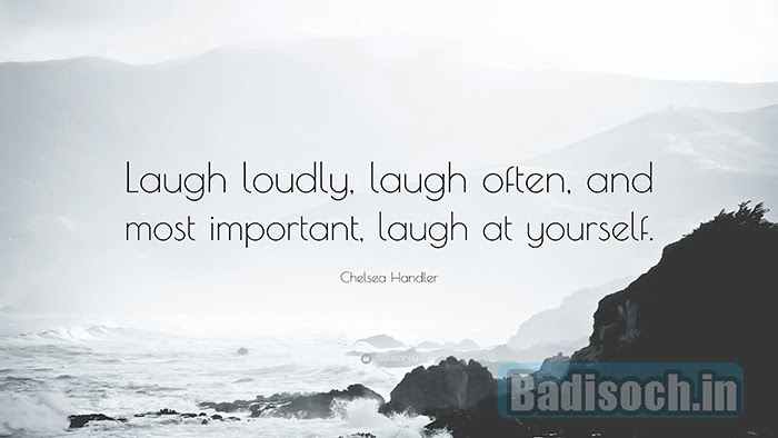 ” Laugh often”