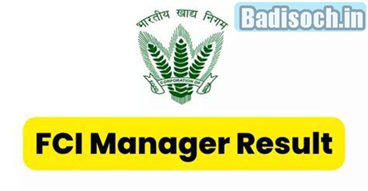 FCI MT Manager Result 2023 Direct Download Link