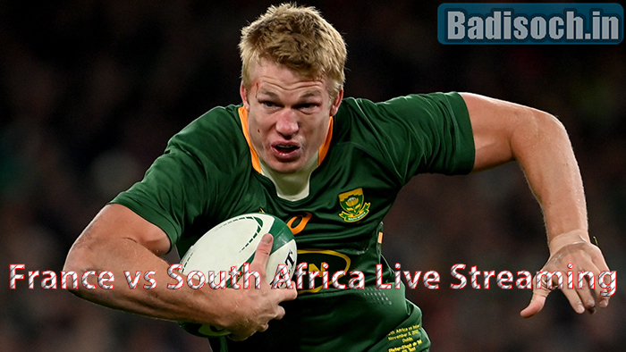 France vs South Africa 2023 Live Streaming