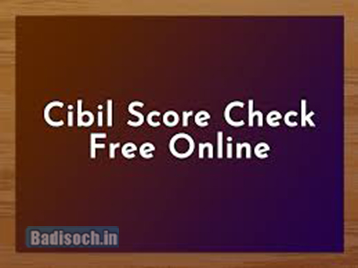 CIBIL score check 2023