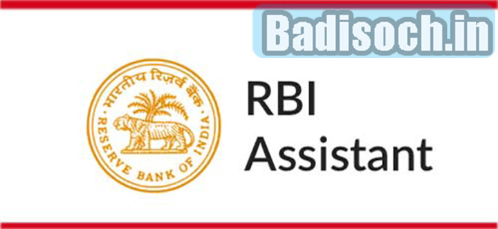 RBI Assistant Recruitment 2023, Application Form